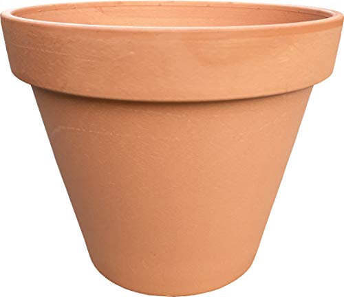 FRANCACOR Maceta Barro Terracota Natural (nº 22-23,5 x 20 cms)