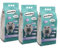 BentoKitty Katzenstreu (30L, 3er Pack) mit Lavendel Duft, Klumpend, weiß, feinkörnig, Klumpstreu aus Bentonite, für Sensitive Katzenpfoten geeignet