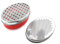 Grattugia per formaggio Affettatrice per verdure a due lati in acciaio inox Trituratore di patate con contenitore Uso per carote, cetrioli, cipolla patata