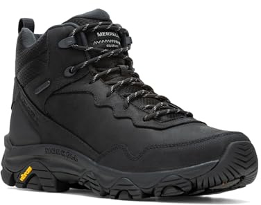 Merrell Men's Coldpack 3 Thermo Mid Waterproof Walking Boot, Black, UK 8.5