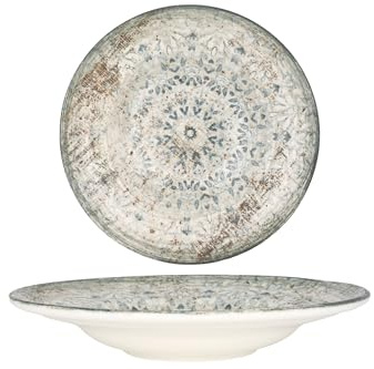 Rinart Assiette De Pâtes - Fade - Porcelaine - 27 cm (400cc) - lot de 2