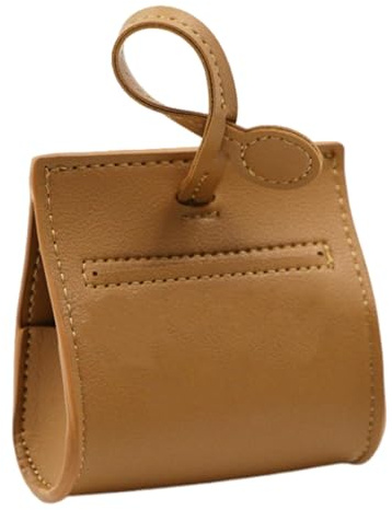 Distributeur de sacs à déjections canines, support de sac pour déjections canines | Support de sac à déjections canines en cuir PU pour l'extérieur - Support de sac à crottes carré avec
