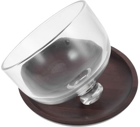 Ciieeo Stand Per Acacia Con Cupola Vassoio Multifunzionale Per Dessert e Pane Accessorio Per Matrimoni e Compleanno