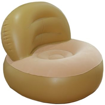 Sofá Inflable Portátil - Tumbona Con Bomba De Aire, Silla Plegable Y Perezosa | Creativos De Larga Duración Para Acampar, Inflables Al Aire , Sofá, Silla, Muebles De Jardín De Playa, Asiento Infl