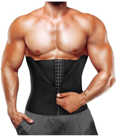 MMRTDJDR Cintura di Supporto Lombare Supporto per la Schiena Tutore per la Schiena Allenatore in Vita Corsetti Controllo della Pancia Shapewear Cintura per Allenamento Sportivo Dimagrante(M)