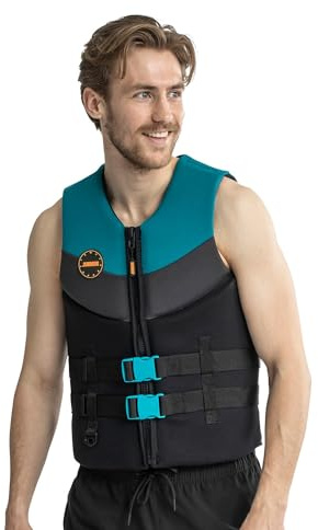 JOBE Life Vest Men 244922011 Adulto Unisex, Neopreno Weste 2022 Real Teal, S, S