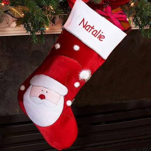 Personalized Dibsies Jumbo Christmas Stockings - Santa