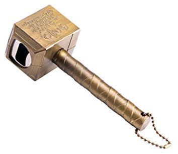 Opener, Bottle Opener，Beer Bottle Openers Hammer of Thor Shaped Bottle Opener Wine Corkscrew Beverage Wrench Jar Opener for Dinner Party Bar Tool