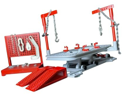 Amagogo Kit de elevación de Garaje a Escala 1/64, Accesorios para Taller de Bricolaje, Modelo de Herramienta de reparación de automóviles en Miniatura,