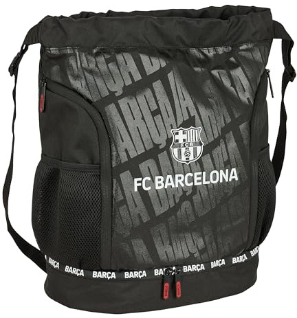 F. C. BARCELONA - Mochila Saco, Mochila, Ideal para Niños de Diferentes Edades, Cómoda y Versátil, Calidad y Resistencia, 34x15x43 cm