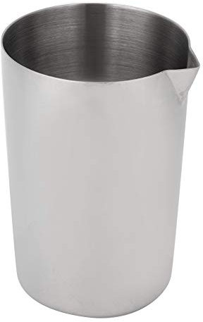 Bicchiere per miscelazione per bevande in acciaio inossidabile, Bicchiere per agitazione da cocktail da 500 ml Bar Shaker per cocktail in vetro Brocca per cocktail Tazza per