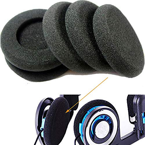 6 Almohadillas de Espuma para Auriculares Sony Sennheiser Philips AKG para Auriculares Koss Porta Pro PP PX100 de Espuma Suave, 6 Unidades