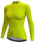 Wulibike Fahrrad Shirt Damen Lang Atmungsaktiv und Feuchtigkeitsabsorbierend Rennrad Trikot Damen Langarm
