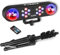 Fuzzix AllStar2 LED Disco Licht mit Fernbedienung, Discokugel und 2x PAR Partylicht Set, DJ Licht Stativ, Lichtorgel Musikgesteuert LED, Discolicht Partylicht, Mobile DJ Lichtanlage, Partybeleuchtung