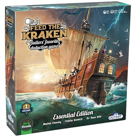 Outset Media Feed The Kraken - A Sailor's Favourite Deduction Game - for 5 to 11 Players Ages 12 and up