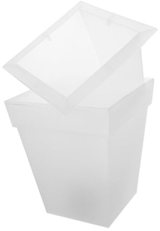 Toddmomy Vaso Di Fiori Plastico Fioriera Decorativa Per Giardino Vaso Da Fiori Alimentato Energia Solare Lampada Solare Da Giardino