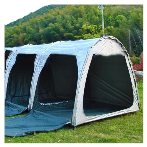 Fxiaobin Box Biciclette può Essere Giuntato Box Biciclette per Mobili da Giardino,Biciclette,Moto Casette da Giardino Capannone per Esterno,Silver