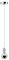 Paulmann 79753 Lampada a sospensione Larus max. 20 Watt IP44 cromo apparecchio a sospensione metallo E27