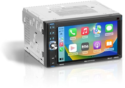 BOSS Audio Systems BCP62 6.2 Inch CarPlay Car Stereo, No Android or DVD
