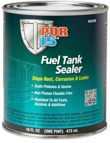 Fuel Tank Repair Sealer 473ml – Professional Liquid Sealant for Car & Motorcycle Petrol Tanks | Stops Leaks, Rust & Corrosion, Chemical-Resistant Durable Coating