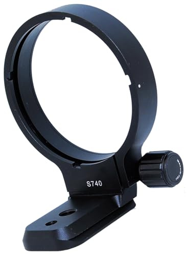 Collier de trépied en métal avec trous 1/4 3/8 pour S740 pour les amateurs de photographie