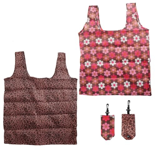 ZRUEWOT mini maxi shopper pocket – praktisk och lätt shoppingväska med mycket volym och liten förpackningsstorlek.