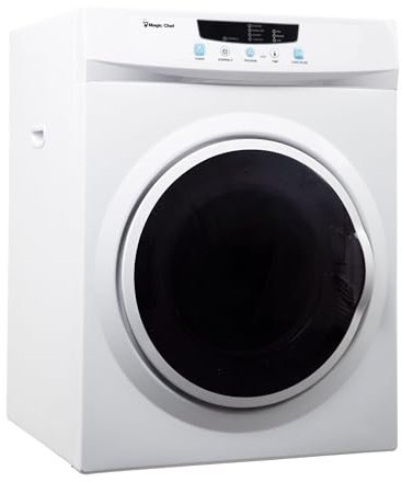 Magic Chef MCSDRY35W 3.5 cu. ft. Laundry Dryer, White