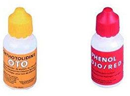 Analyse eau piscine Chlore/pH - trousse d'analyse liquide