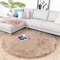 FRAAI | Home & Living Hochflor Teppich Rund - Comfy Supreme Taupe - Shaggy, Einfarbig - Modern, Skandinavisch - Wohnzimmer, Esszimmer, Schlafzimmer - Fellteppich - Carpet
