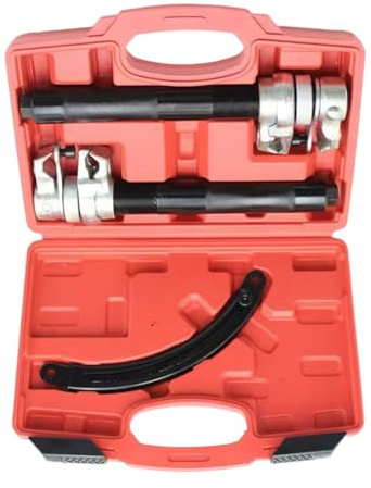 Doiyislem Compresor De Muelles Para Amortiguadores | Juego de Compresores de Muelles para Camión,Herramientas de Montaje con Seguro para Componentes de Frenos, Motor, Remolque y Dirección