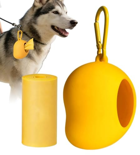 Porte-sac à crottes de chien Support de Selles pour Chien en Silicone