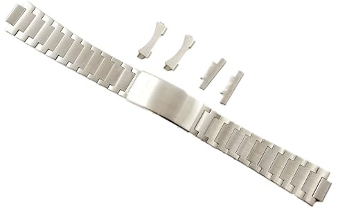 Cinturino acciaio bracciale per orologio ansa curva e dritta 18mm chiusura deployante. Morellato