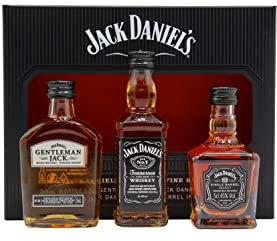 Jack Daniel's Family of Brands 5 cL Variety Pack (JD/JDSB/GJ)