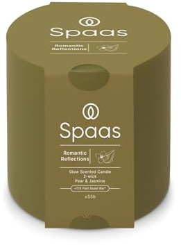 Spaas Glow Bougie Parfumée 2 mèches 55h - Romantic Reflections