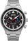 AVI-8 Herren 43.5mm Hawker Hurricane Carey Dual Time Rangoon Japanische Quarz Fliegeruhr mit Edelstahlarmband AV-4088-11