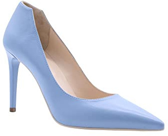 Nero Giardini E218330DE Décolleté Donna in Pelle - Acqua 40 EU