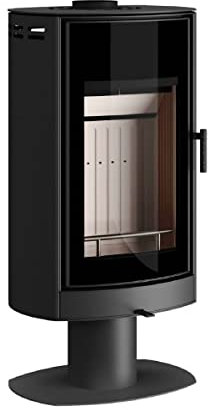 Hajduk Kaminofen ARCO F1| 7 kW| mit dezentem Fuß| Schwarz