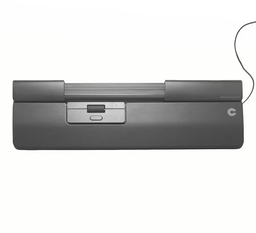 Contour Design SliderMouse Pro Ergonomische Büromaus zur Reduzierung der Belastung von Handgelenk, Schulter und Unterarm | Design für Produktivität Plug & Play PC Desktop Mac - Verdrahtet - Schlank