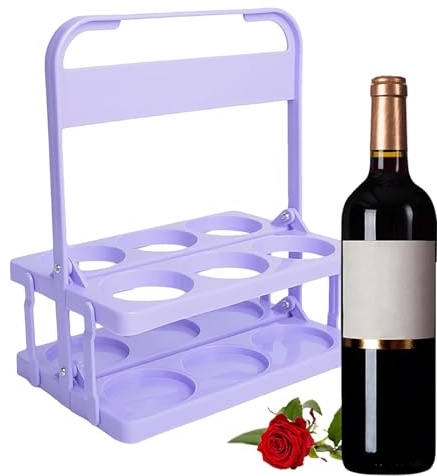 Beer Bottle Carrier - Premium Flaska, Läckage Ölkylare Bärare | Isolerad ölflaskhållare med justerbara avdelare, bär Lats väskor