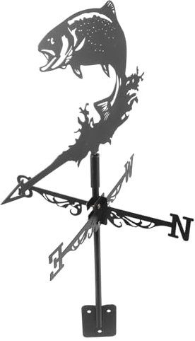 VINTORKY Wetterfahne Für Garten Und Windrichtungsanzeiger Mit Kreativem Design Dekorativ Und Langlebig Für Garten Und Installieren
