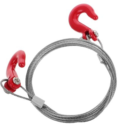 Cabilock Gancho De Remolque para Vehículo De Escalada De Simulación Metal Resistente Compatible con RC Axial Coches De Escalada y Orugas