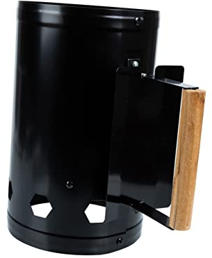 GALPADA Charcoal Chimney Starter for BBQ and Camping Fast Ignition Barrel Multi-Function Features Portable Charcoal Burning Tool for Outdoor Grilling