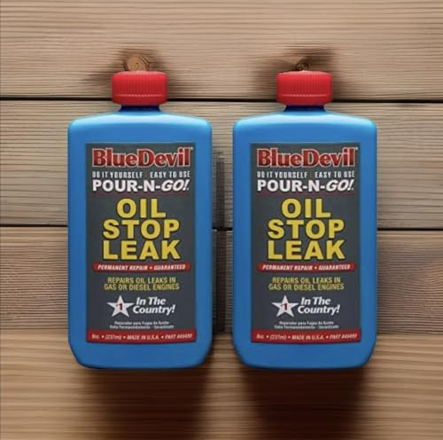 49499 Oil Stop Leak - 8 Ounce (Pack of 2). Proven Results. Best Oil Leak Stop on The Market.