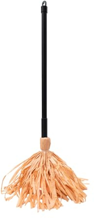 Patifirst Scopa Halloween - Scopa da Rotante con Luci - Decorazione Illuminata a Batteria per Portico Casa Ta Giardino Parcheggio Festa Cosplay