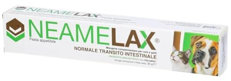 Neamelax Pasta Appetibile per Cani e Gatti, Mangime Complementare per Transito Intestinale, 30 g