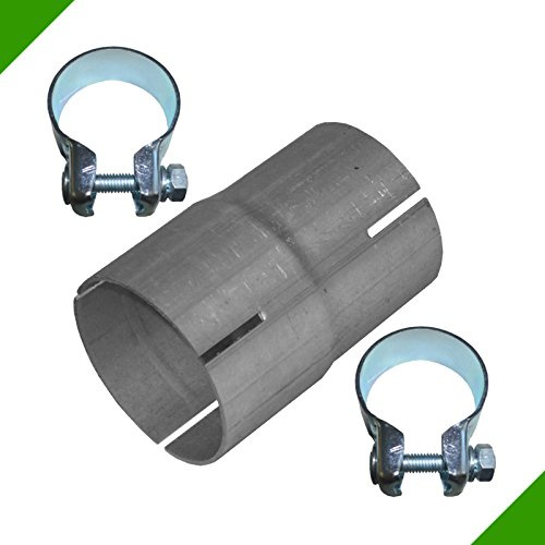 Rörkopplingar reduktionsdel 70 mm till 76 mm röravgasadapter reduktionsförbindelser bandstål spole klämstycke reduktion minskning koppling rörminskning avgasanläggning