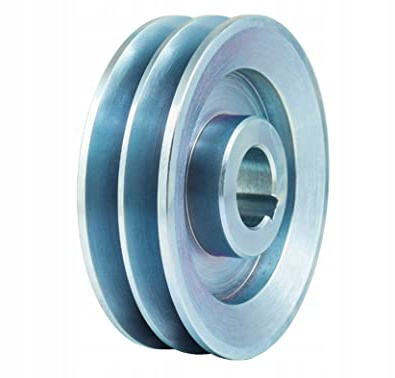 Kilremskiva HA SPA 2x13mm 130mm Doppelscheibe Remskiva Elmotor Kilrem V-Pulley (Håldiameter: 22mm, Kilspår 6mm)