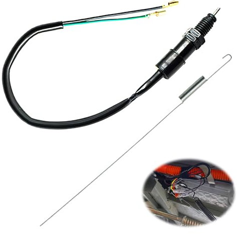 Interrupteur universel de feu de frein arrière de moto avec Kit de ressort,Interrupteur de Feu Stop Hydraulique Universel pour Moto,Compatible avec Honda Kawasaki Suzuki Yamaha Quad vélos VTT Scooters