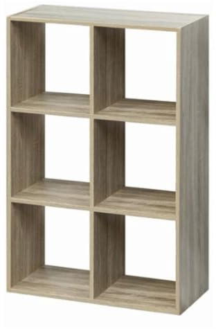 FORNOR Estantería 6 Cubos 67.6 x 32 x 100.5 cm