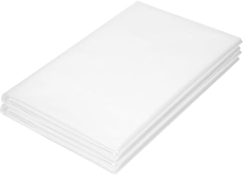 APXEL 2 X 3M Heavy Duty Polythene Plastic Sheeting, Thickened Clear Dust Waterproof Sheets, Garden Grow Polythene Cover Sheets for Gardening Insulation Building Rubble Protection